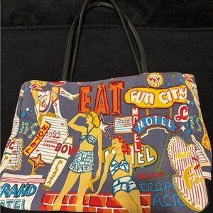 Colorful Graphic Tote Bag